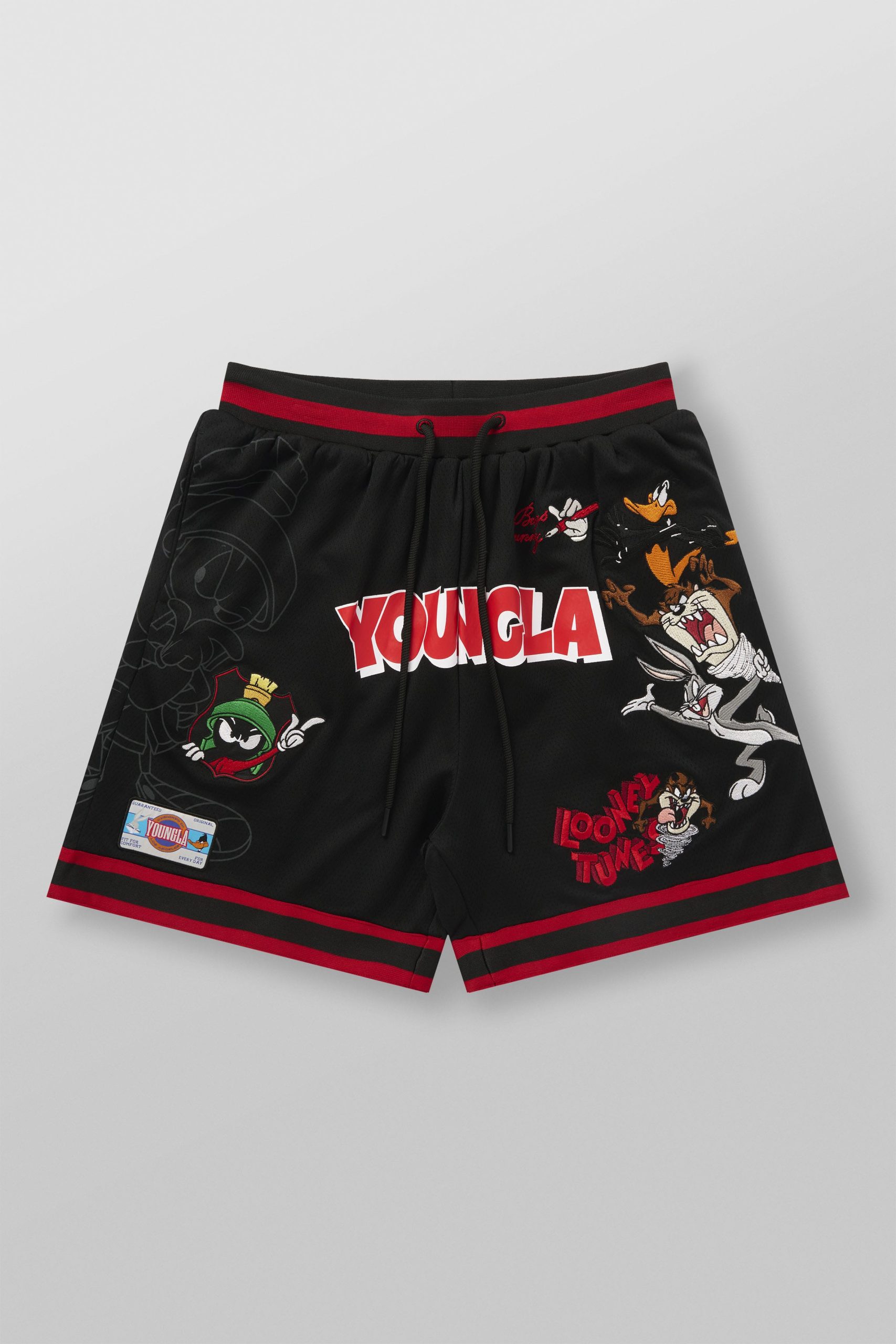 1071 - Looney Tunes Embroidered Patch Shorts - Image 14