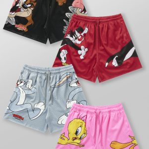 1098 - Looney Tunes Basketball Shorts